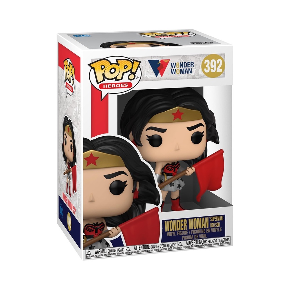 ❤️Free Shipping❤️ Funko Pop! Wonder Woman Superman: Red Son #392